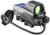 Meprolight USA 0687743 MOR PRO  Black 1 x 30 mm 2.2 MOA Dot/Bullseye Reticle Green & IR Laser
