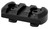 Warne 6201M M-LOK 3 Slot Black Anodized Aluminum