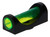 Truglo TG948DG Fat Bead  Moss 500,835,9200/Stoeger Condor Supreme,Uplander,Coach Gun,Double Defense Green Fiber Optic Black 5-40