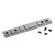 Ruger Weaver-Style Aluminum Combination 10/22 Rifle Scope Base Adapter Silver Powder Coated 1-piece