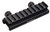 TruGlo TG8970B Picatinny Riser Mount  Matte Black Anodized