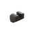 Ameriglo Serrated Black Rear Sight .300in H .165in Notch Hellcat OSP