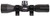 Aim Sports JTM432B Tactical Compact Black Anodized 4x 32mm 1" Tube Mil-Dot Reticle