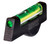 HiViz SW1002G Pinned Front Sight Smith & Wesson Revolver Green Fiber Optic
