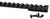 Warne V48915MOA Vapor Picatinny Rail Black Anodized Aluminum Ruger American Rimfire, 15 MOA