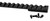 Warne V45020MOA Vapor Picatinny Rail Black Anodized Aluminum Howa 1500/Weatherby Vanguard Except Weatherby MK V Short Action, 20 MOA