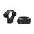 Konus 2-Piece Steel Riflescope Rings for Airguns & .22 Rails 1" High Black
