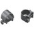 Weaver Mounts 49040 Detachable Top Mount Rings  Matte Black 1" Low