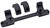 DNZ 16550 Game Reaper-Tikka Scope Mount/Ring Combo Matte Black 1"