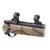WBY VANGUARD 2-PIECE SCOPE MOUNT MED 30MM BLK