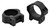 Warne 513M Horizontal Rings Maxima Matte Black 30mm Low 0 MOA