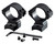 Browning 12376 BAR & BLR Integrated Scope Mount/Ring Combo Matte Black 1" Medium