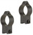 Talley 22CZRL Rimfire Rings  Black CZ 452 European/455/457/512/513 1" Low 0 MOA