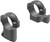 Leupold 52302 Ringmounts  Matte Black Ruger M77 1"  Extended Super High