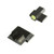 Perfect Dot NS Set w/Yellow Front +  Black Square Rear Fits S&W M&P