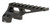 Warne 7860M DiviingBoard Mount  Black Aluminum 34mm Tube Picatinny Rail