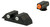 Night Fision GLK001007OGZ Tritium Night Sights For Glock  Green Tritium Orange Outline Front Sight- Green Tritium Black Outline Rear Sight Glock 17/17L/19/22