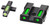 HiViz XDN321 LiteWave H3 Sight Set for Springfield XD Green Tritium White Outline Front Sight-Green Fiber Optic Rear Sight