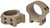Warne 8500DE HyperLite  Dark Earth Dark Earth Cerakote 1" Tube Picatinny/Weaver/Maxima