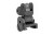 YHM FLIP REAR SIGHT BLK