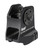 Daniel Defense 1906411002 A1.5 Fixed Rear Sight  Black Hardcoat Anodized Fixed Rear Sight