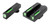 TruGlo TG13GL3A TFX  Green Fiber Optic/Tritium Front/ Green/Tritium/Fiber Optic Rear/ Black Nitride Fortress Frame, Compatible w/Most Glock Except MOS, Post Mount