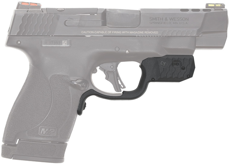 Crimson Trace 013000052 Laserguard  S&W M&P Shield Plus, Red Laser Black Polymer