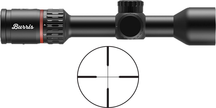 BUR FULFLD 2-8X35 1IN PLEX