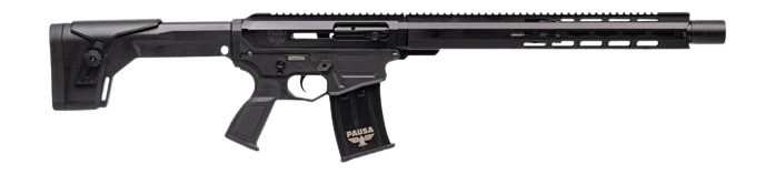 Panzer Arms PAAR12BLF AR12 G5 12 Gauge Semi-Auto 3" 5+1 18.50" Black Cerakote Aluminum/Polymer Receiver w/Picatinny Rail, M-LOK Handguards, Black Synthetic Stock