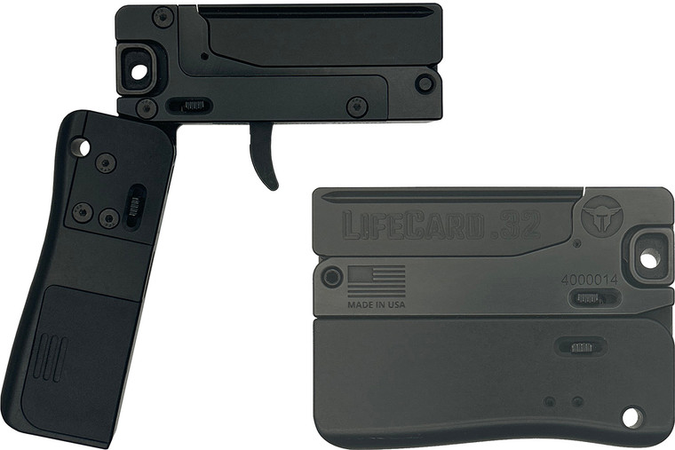 TBR LIFECARD STEEL 32AP BLK