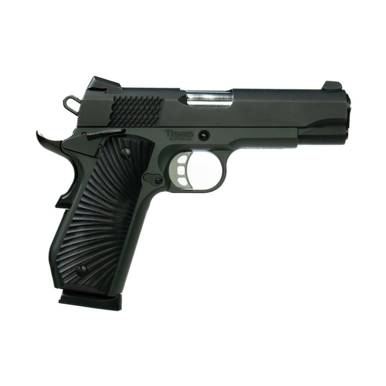 Tisas 1911 Carry B9BA Stingray Handgun 9mm Luger 10rd Magazines(2) 4.25'' Barrel Black