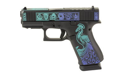 GLOCK 43X 9MM 15RD FS PEACOCK