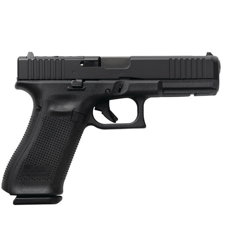 Glock V-Series Model 17 Handgun 9mm Luger 17rd Magazines (3) 4.5" Ported Barrel RMR Black Cerakote Austria