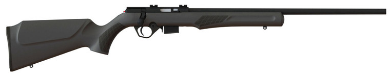 Rossi RB17H2111 RB17  Full Size 17 HMR 5+1, 21" Matte Black Button Rifled Free Floating Steel Barrel, Matte Black Stainless Steel Receiver, Black Fixed Monte Carlo Stock, Right Hand