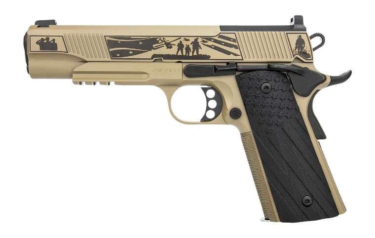 Kimber Mfg, Inc 3700897 Next Gen  45 ACP 7+1 5" Stainless Deep Crown Barrel, Stainless Stainless Steel Engraved/Optic Ready/Serrated Slide, Satin Stainless Steel Frame w/Beavertail, Black Walnut w/G10