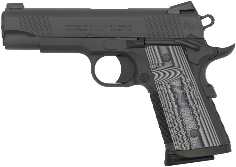CLT CCU COMMANDER 45ACP 4.25 SS PVD BLK SLIDE