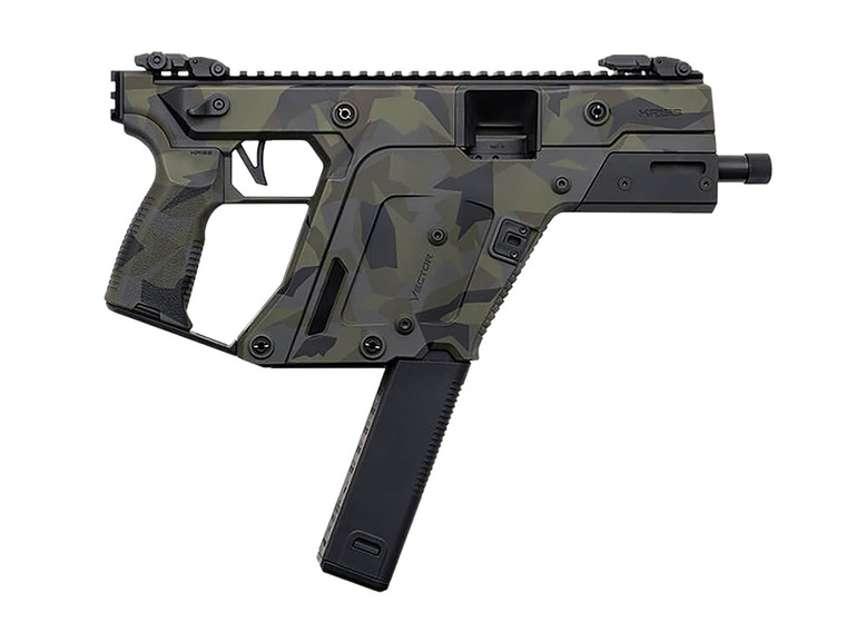 Kriss USA KV103PWD00 Vector SDP Gen3 10mm Auto 33+1 5.50" Black Nitride Threaded Barrel, M-LOK Handguard, Picatinny Rail Receiver & Rear, Black Polymer Grip, Ambidextrous, Glock Mag Compatible