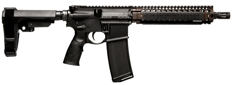 DAN MK18 5.56 10.3 FDE SBA3 RISII QUAD RAIL 32R