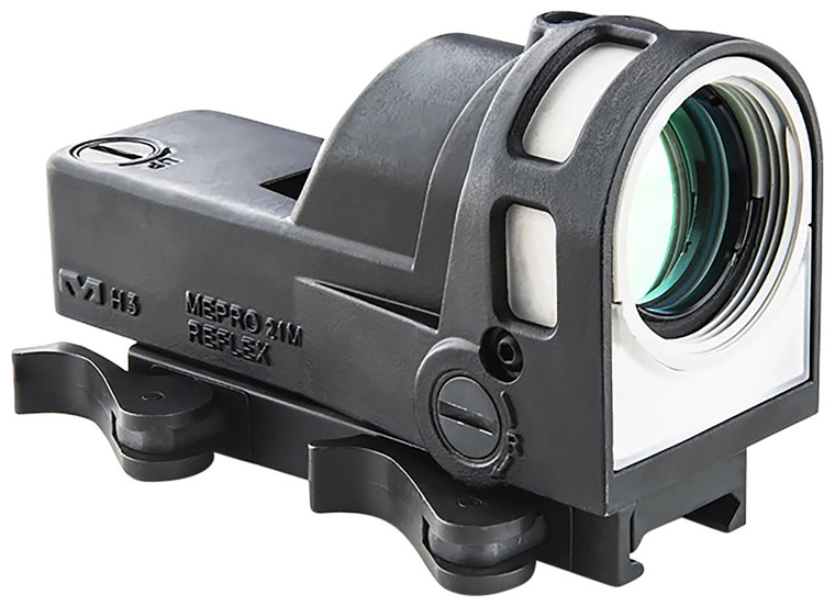 Meprolight USA 626110 M21  Black 1x 30 mm 4.3 MOA Dot Bullseye Reticle