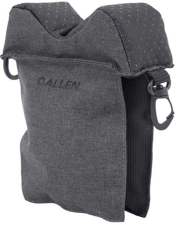 Allen 21923 Eliminator Window Prefilled Front Bag, Gray Polyester, Tacky Grip Bottom, Weighs 0.17 lbs., 5.50" L x 7" H