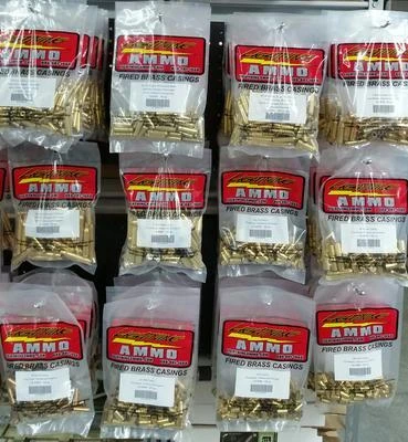 Lightning Ammo Reman. Cleaned & Polished Brass(Mixed Primer Size)45 ACP 100/ct