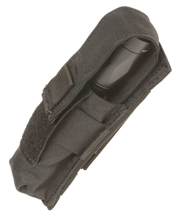 Tacshield T4001BK Suppressor/Light Pouch  Cordura 1000D Nylon Black