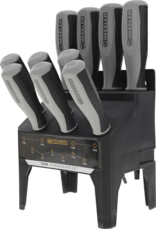 WHE BNCH TOP SCRWDVR TORX 10PC