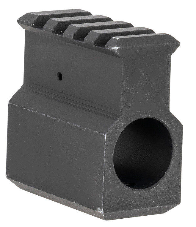 LBE Unlimited ARRGBUH Railed Gas Block Upper Receiver Height AR Platform Black Anodized Aluminum