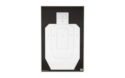 ACTION TGT IPSC PBKB PAPER 100PK