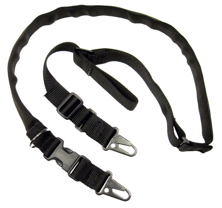 Tacshield T6030BK Warrior 2-in-1 Sling Black Webbing Padded Fast Adjust Rifle/Shotgun