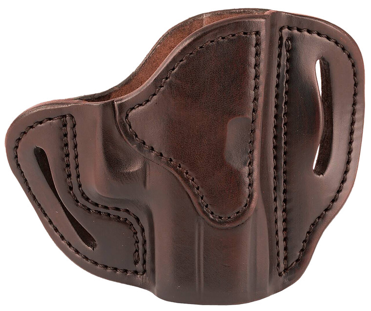 1791 Gunleather BHCSBRR BHC  OWB Size C Signature Brown Leather Belt Slide Compatible w/Glock 43/Sig P365/Walther PPK Right Hand