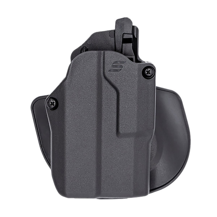 Safariland SOLIS1565A7C3412 Solis ALS  OWB Black Fits P365 X-Macro, Compatible w/ TLR-7, Left Hand