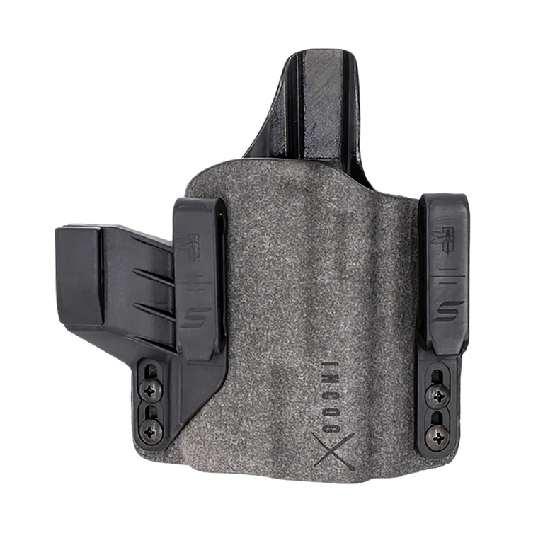 Safariland INCOG0199A0CX261 Incog X  IWB Gray Cordura Fits S&W Equalizer/Shield EZ, Belt Clip Mount, Right Hand