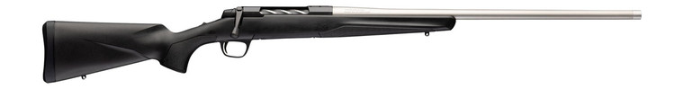 Browning 036115299 X-Bolt 2 Special LR Full Size 6.8 Western 3+1 24" Matte Stainless Threaded Barrel, Matte Stainless Steel Drilled & Tapped Receiver, Black Adj Comb & LOP Synthetic Stock Right Hand